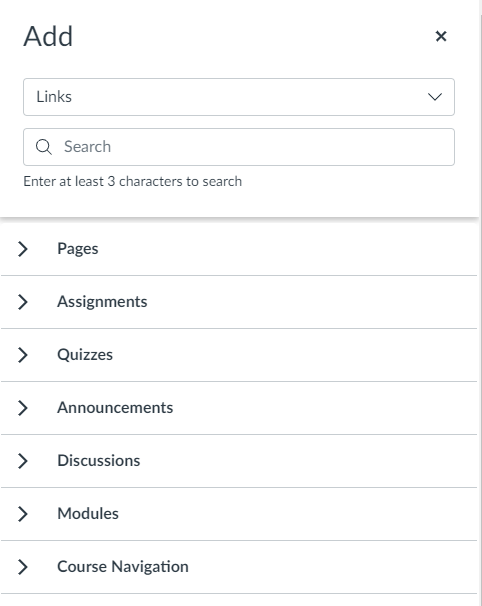 Course Link Menu.png Course Link Menu.png